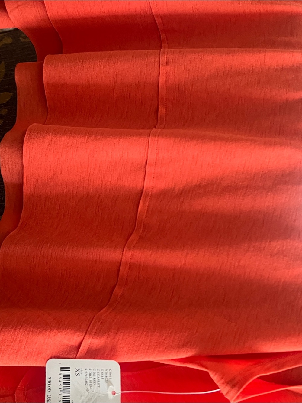NWT FP Movement by Free People Tempo Coral Cropped Tank - Picture 9 of 13